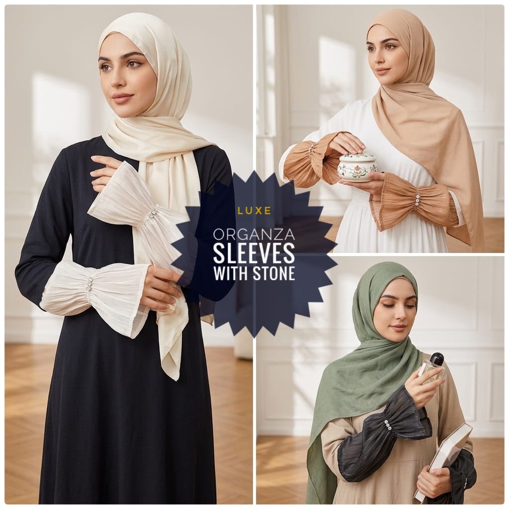 LUXE ORGANZA SLEEVES